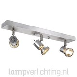 Plafondspot Drievoudig GU10 Aluminium Plafondspot Drievoudig GU10 Aluminium
