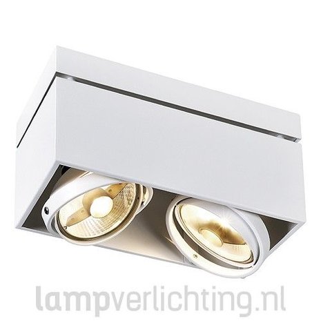 Opbouwspot Box Dubbel Groot Opbouwspot Box Dubbel Groot