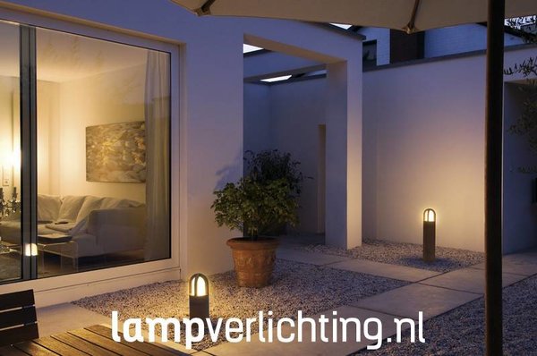 Sokkellamp Cortenstaal Roest 40 cm E27