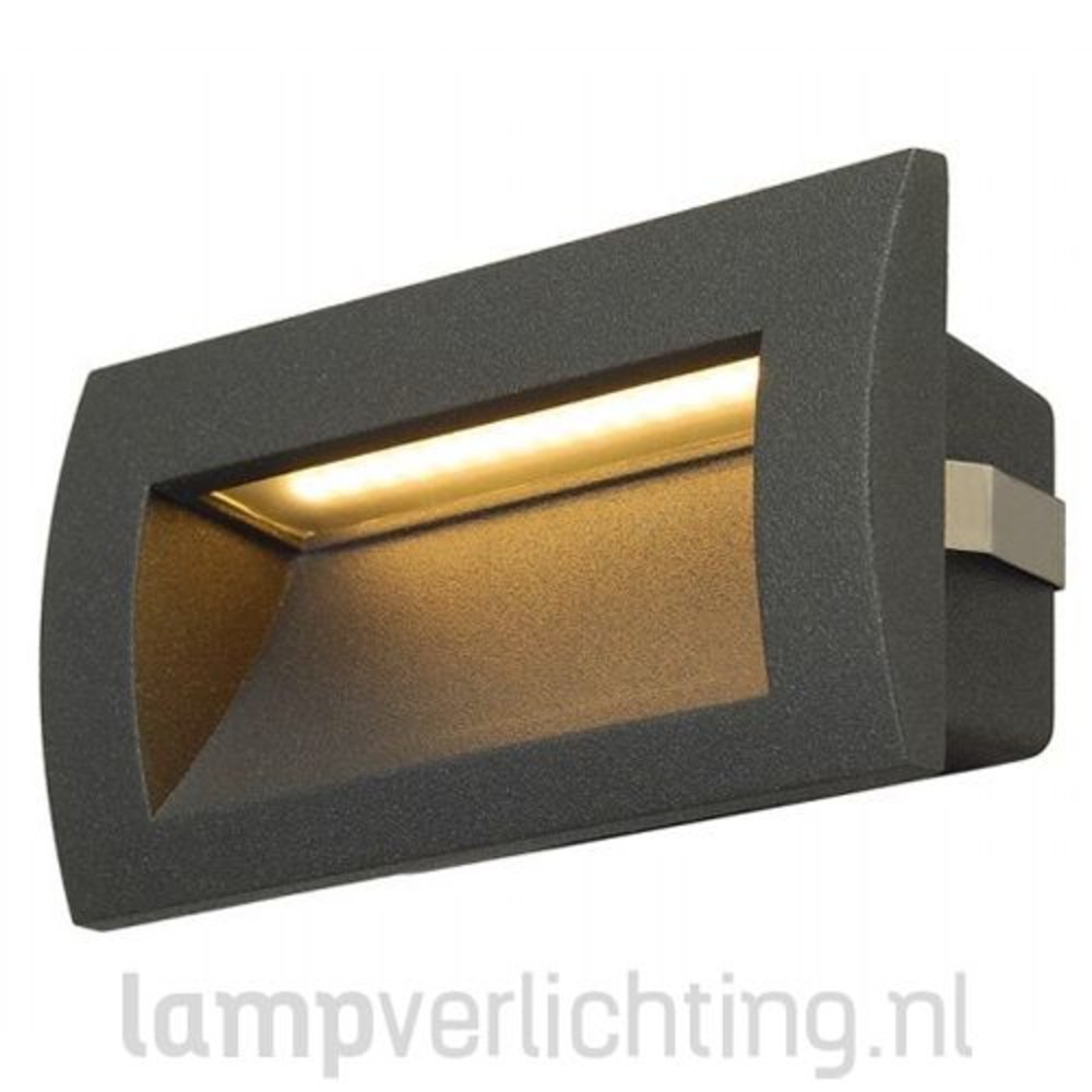 Wand Inbouwspot LED Buiten Muur 14x7 cm Wand Inbouwspot LED Buiten Muur 14x7 cm
