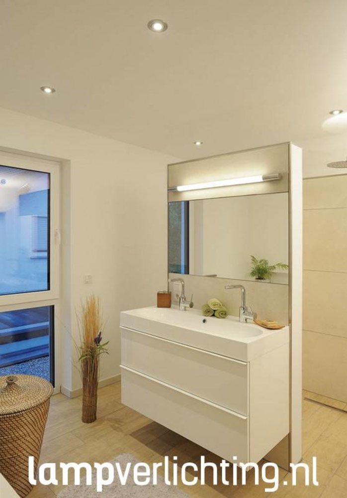 LED Spiegellamp 90 cm IP44 Chroom LED Spiegellamp 90 cm IP44 Chroom