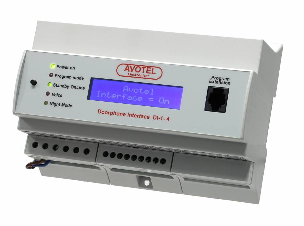 AVOTEL Deurtelefooninterface type DI-1-4