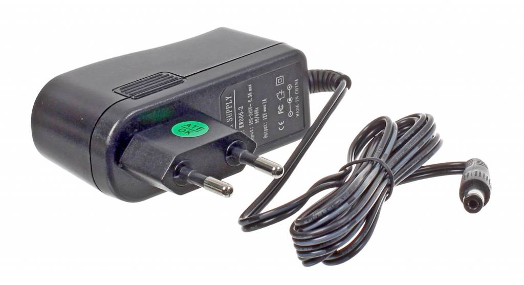 Voedings adapter 12Vdc  1A