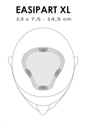 Jon Renau Easipart HD XL  8"