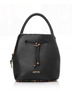 Bucket Bag Mini Black Leo