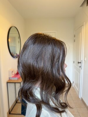 Belle Tress Premium 100% handmade topper 14" wave