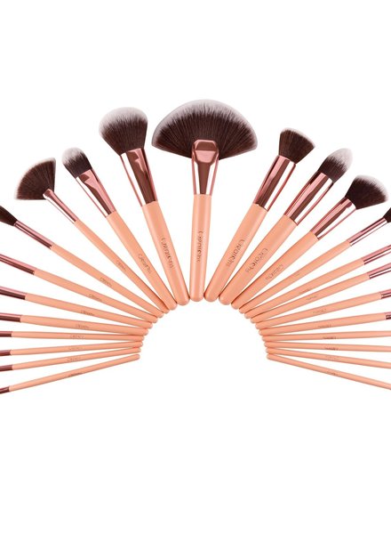 Beauty Creations  Beauty Creations - Luxe Coral Brush Set