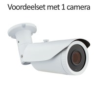 5.0 MegaPixel set met recorder en 1x CHD-5MB1 IP camera