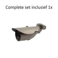 CC-CS01BC2 - 4 kanaals CVR inclusief 1 CC-BC2 camera