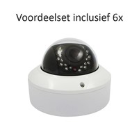 CHD-CS06D2 - 8 kanaals NVR inclusief 6 CHD-D2 IP camera's
