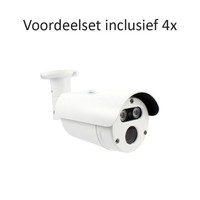 CHD-CS04BA5 - 4 kanaals NVR inclusief 4 CHD-BA5 IP camera's