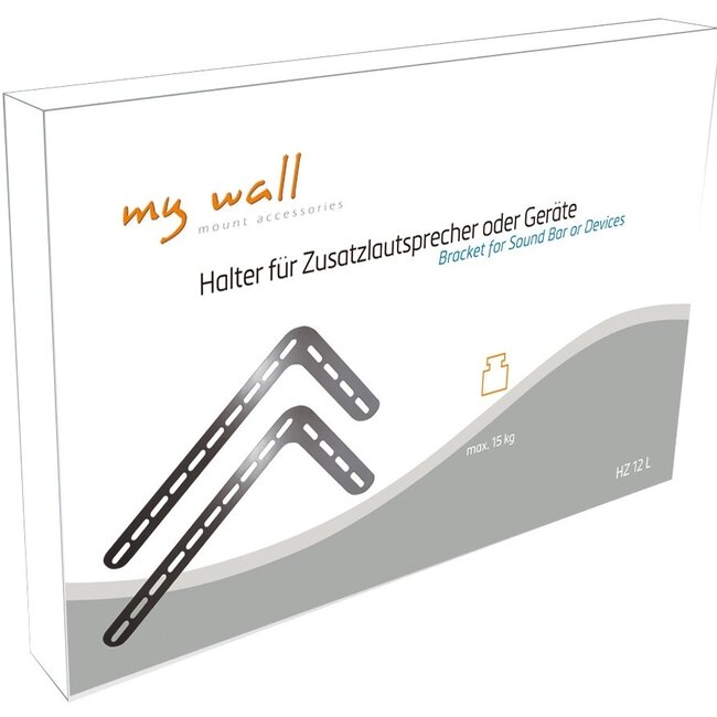 MyWall Universele Soundbar Steun Zwart