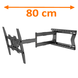 DQ Hercules Flex 400 2.0 80 cm TV Beugel DQ Hercules Flex 400 2.0 80 cm TV Beugel