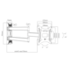 DQ Alpha Serie Turn 70 cm TV Beugel DQ Alpha Serie Turn 70 cm TV Beugel
