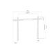 DQ Leto Fixed Slim Platte TV Beugel DQ Leto Fixed Slim Platte TV Beugel