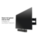 Vogel's SOUND 3550 Universele Soundbar Steun Vogel's SOUND 3550 Universele Soundbar Steun