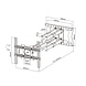 XTRARM Cratos 100 cm Double TV Beugel XTRARM Cratos 100 cm Double TV Beugel