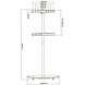 XTRARM Arius TV Standaard Zwart XTRARM Arius TV Standaard Zwart