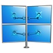 Dataflex Viewmate monitorarm Zilver - bureau 622 Dataflex Viewmate monitorarm Zilver - bureau 622