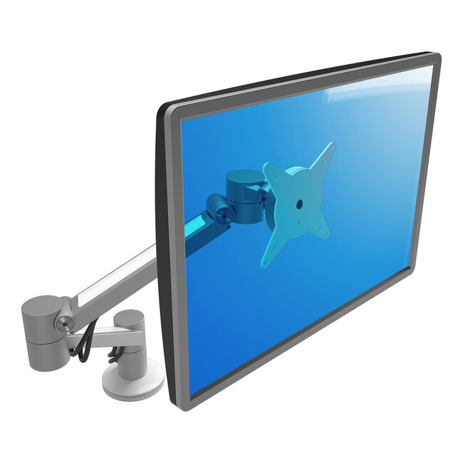 Dataflex Viewlite plus monitorarm Zilver/Wit - bureau 622