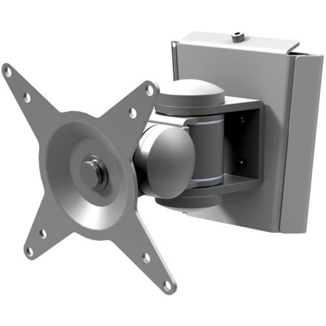 Dataflex Viewmate monitorarm Zilver - wand 032