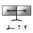 Neomounts NM-D335DBLACK voor 2 Monitoren