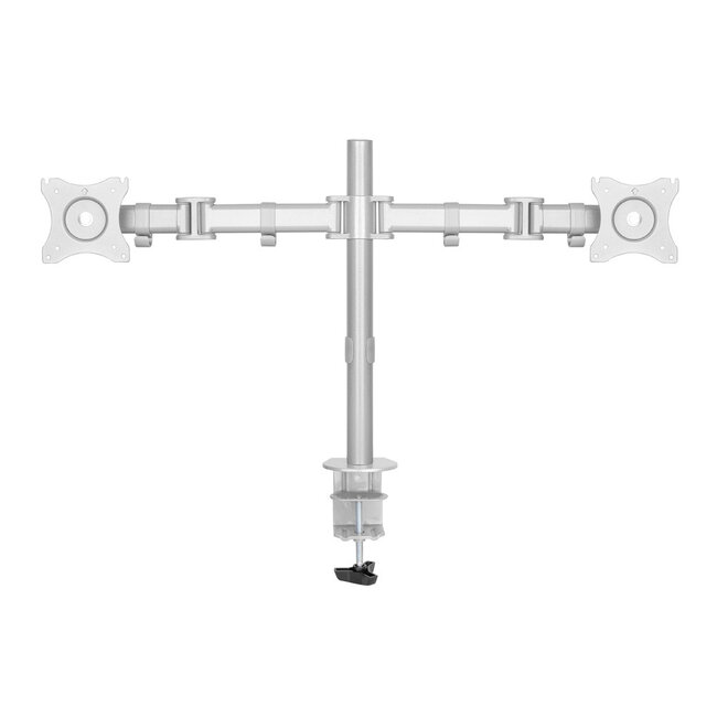 Neomounts NM-D135DSILVER Dubbele Monitor Beugel