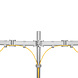 Neomounts NM-D135DSILVER Dubbele Monitor Beugel Neomounts NM-D135DSILVER Dubbele Monitor Beugel