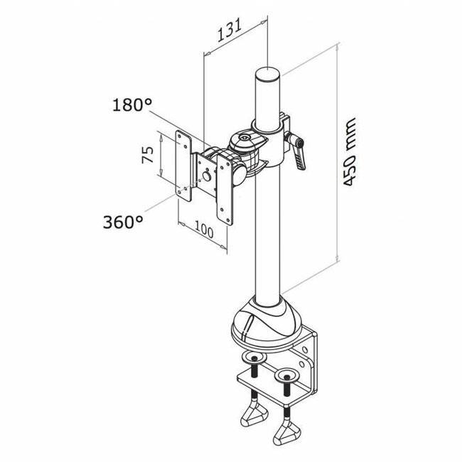 Neomounts FPMA-D965 Monitorbeugel