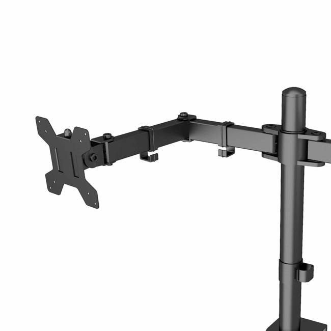 DQ Dubbele Monitorarm Basic