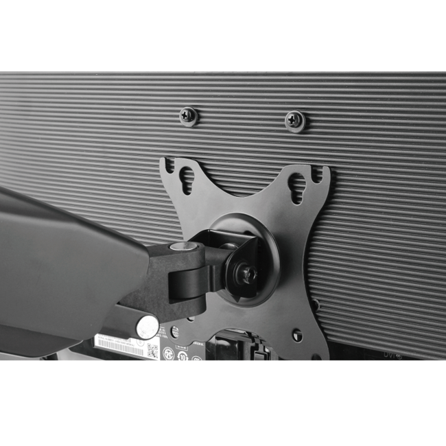 DQ Aris 2 Dubbele Monitorarm zwart