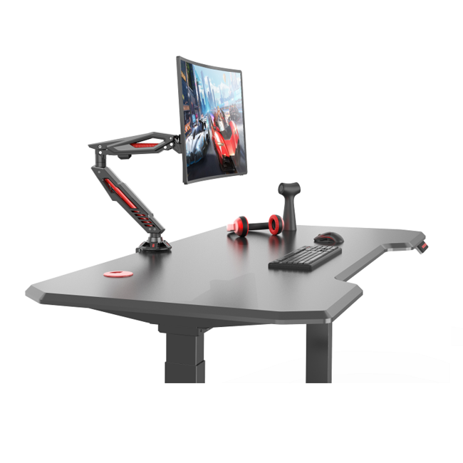 XTRARM XTR-GA2000 Gaming Monitorarm zwart rood