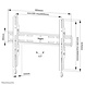 Neomounts WL30S-850BL16 Platte TV Beugel Neomounts WL30S-850BL16 Platte TV Beugel