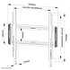 Neomounts WL30-550BL14 Platte TV Beugel Neomounts WL30-550BL14 Platte TV Beugel