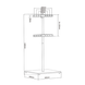 XTRARM Atria TV Standaard Zwart XTRARM Atria TV Standaard Zwart
