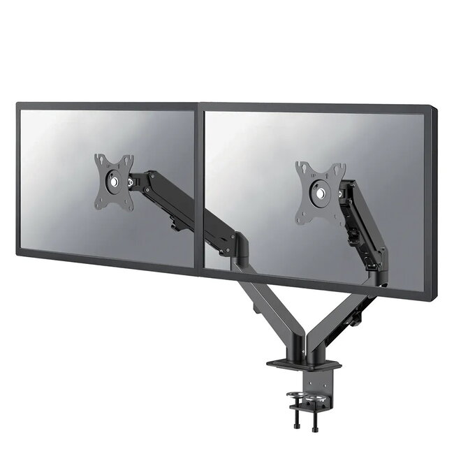 Neomounts DS70-700BL2 BLACK Dubbele Monitorbeugel