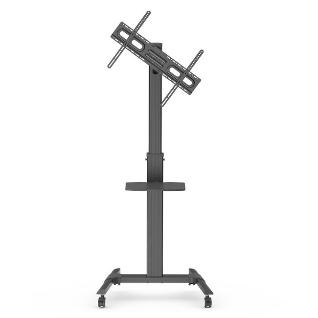 DQ Nitsa Verrijdbare TV Vloerstandaard Zwart