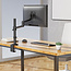Neomounts DS60-425BL1 Monitorarm 17-27 inch - ruimtebesparend