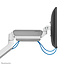 Neomounts DS70PLUS-450WH1 Monitorarm 17-49 inch - gasveer - Topfix - 180°-stop
