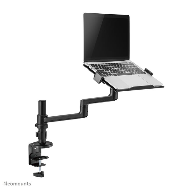 Neomounts DS20-425BL1 Laptophouder monitorarm 11.6-17.3" - ruimtebesparend