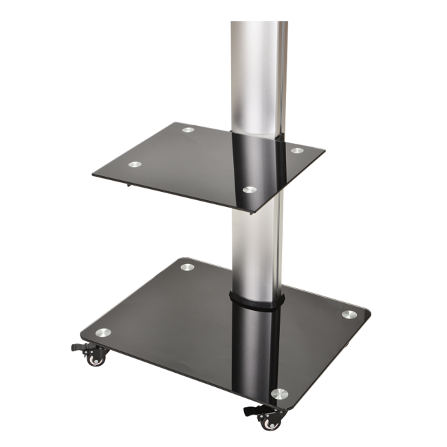 DQ Adrian TV Vloerstandaard Zilver