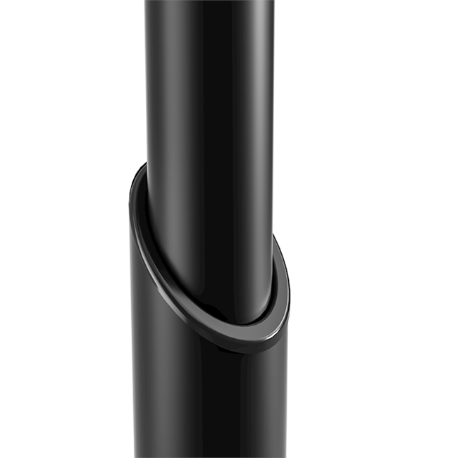 XTRARM Arius TV Standaard Zwart met X Voet