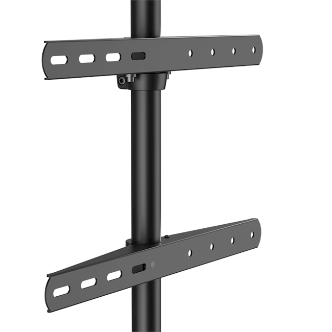 XTRARM Arius TV Standaard Zwart met X Voet