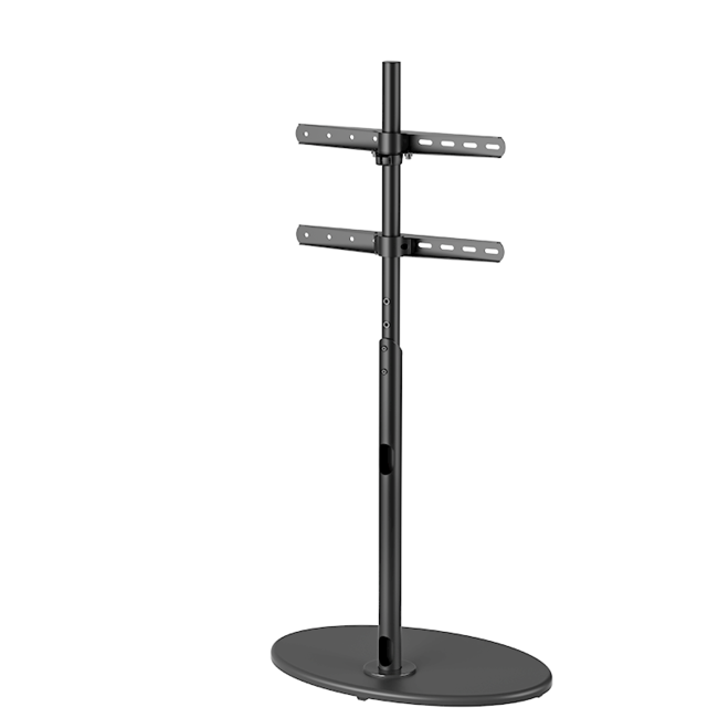 XTRARM Arius TV Standaard Zwart Ovale Voet