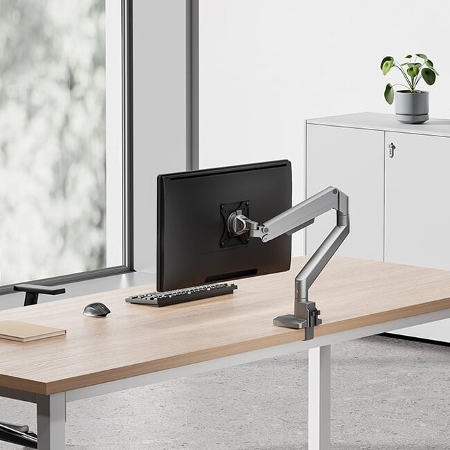 Neomounts DS70-250SL1 Monitorarm 17-35" - gasveer - Topfix - 180°-stop