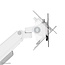 Neomounts DS70-250WH1 Monitorarm 17-35 inch - gasveer - Topfix - 180°-stop