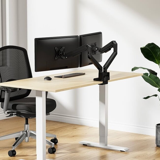 Neomounts DS70-250BL2 Monitorarm 17-32 inch - gasveer - Topfix - 180°-stop