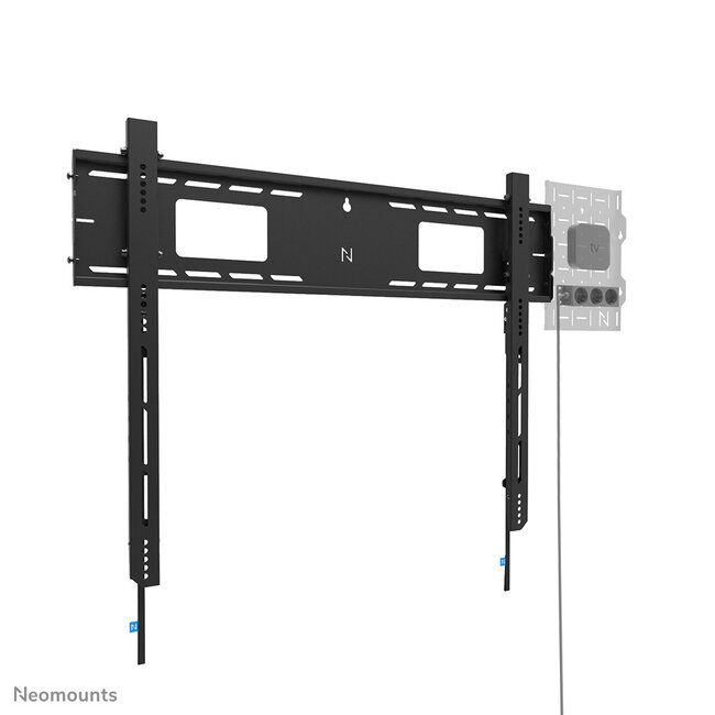 Neomounts WL30-750BL18 Heavy duty muurbeugel 43-98 inch - vlak - vergrendelbaar - snelle installatie - TÜV