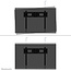 Neomounts WL30-750BL18 Heavy duty muurbeugel 43-98 inch - vlak - vergrendelbaar - snelle installatie - TÜV