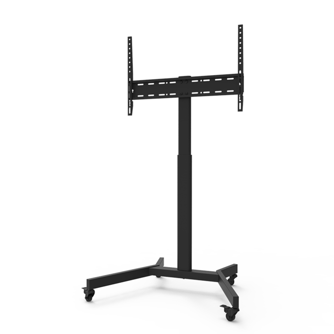 DQ Artem Verrijdbare TV Vloerstandaard Zwart